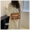 Sacs de soirée Vintage Bohemian Fringe Sac à bandoulière Femmes Gland Boho Hippie Gypsy Fringé Sacs à main pour femmes Ouvert Femme Bandoulière