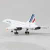 Flugzeugmodell 1/400 Concorde Air France Flugzeugmodell 1976-2003 Verkehrsflugzeug Legierung Druckguss-Flugzeugmodell Kindergeburtstagsgeschenk Spielzeugkollektion 230906