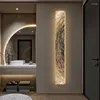 Duvar lambası modern soyut led kapalı boya uzun şerit asılı ev odası yaşam dekorasyonu için uygun