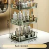 Storage Holders Racks Bathroom Organizer Shelf Acrylic Makeup Rack Large Capacity Skincare Cosmetic Liptick Home Holder 230907