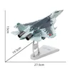 Flygplan Modle 1 72 Skala SU57 T50 Airplane AlloyModel US Air Force Aircraft Raptor Model Planes for Collection Plan Souvenir 27.5x19.5x15cm 230906