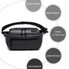 Sacos de cintura Ozuko Saco impermeável Homens Fanny Pack Cinto de Ombro Masculino Bolsa de Telefone Viagem Pequeno Correndo Esporte Bolso 230906