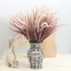 Decorative Flowers Plastic Artificial Lavender Bouquet Fake Plants Wedding Indoor Outdoor Home Kitchen Office Table Arrangement