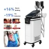 Neo con Rf Ems adelgazante Nova Body Sculpt Muscle Build mejora la laxitud de la piel y las arrugas 4 manijas Ems Machine