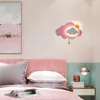 Lampada da parete Lampade per camera da letto per bambini Luce notturna a nuvola di sole LED Moderno e minimalista Baby Room Decorazioni per ragazze e ragazzi Luci da comodino