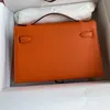 Sacs de mode Sac de créateur Sac vintage Sacs à main de luxe Sacs Designer Femmes Sac Sacs de soirée en cuir véritable Mini fourre-tout Sac enveloppe Orange Blanc Sac à main Sac à main Femmes