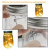 Storage Bottles 8Pcs Stainless Steel Hooks Jar Hanger Wire Handles Quart Handle For Hanging Lid 70mm ( Silver )