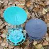 Andere vogelbenodigdheden Feeder Automatische voetvoedingstool Outdoor Hangmoer Dispenserhouder met meerdere gaten Voedselcontainer