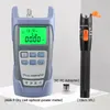 Fiber Optic Equipment FTTH Tool Kit With Optical Power Meter And 10MW Visual Fault Locator AUA S2 Cleaver