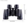 Телескопы Бинокли 80X80 Профессиональный телескоп дальнего действия с высоким увеличением HD Портативные окуляры Гражданский класс ночного видения Binoculo Q230907
