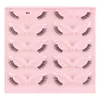 Halve wimpers 3D Cat Eye Lashes Natuurlijke uitstraling Pluizige hoekwimpers 10 paar Piekerige Half Valse Wimpers Faux Nertsen Make-up