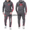 Męskie dresy kyokushin karate 2023 Wysokiej jakości męskie harajuku okrągły szyja Keep ciepły kolor Slim Fit Sweter + spodnie Suit Sportswear Suit x0907