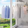 Вешалки Настенная сушилка для одежды Алюминиевая выдвижная вешалка Компактные складные сушилки для белья для балкона