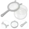 Dinnerware Sets Juice Strainer Kitchen Mesh Strainers Medium Tool With Handle Soy Milk Filter