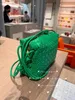 مصمم حقيبة حقيبة Abottegas Bvneta Mini Jodie Candy Women's Loop Loop Bag Bag Mini Box Bag صغير منسوج من المنسوجة
