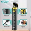 Electric Shavers VGR Hair Trimmer T9 Professional Cutting Machine Cordless Rechargeable Bald for Men V 082 230906