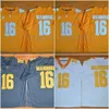 Anpassad 16 Morgan Wallen Tennessee Volunteers Jerseys #16 Peyton Manning 7 Joe Milton III 2 Jabari Small 0 Jaylen Wright 9 Ramel Keyton 15 Bru McCoy 5 Hooker 11 Hyatt