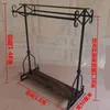 Hangers Clothing Store Display Rack Island Double-row Floor-mounted Clothes For Men And Women Children's Wear Shelves