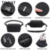 Taille Taschen Tinyat Männer Tasche Pack Telefon Geldbörse Geld Reise Große Frauen Gürteltasche Wasserdichte Schulter Schwarz Fanny Bum 230906