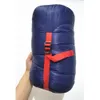 Sacs de couchage sac 90% duvet d'oie épissage Double ultraléger garder au chaud imperméable pour Camping randonnée équipement touristique 230907