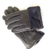 5本の指の手袋メンズ100％シープスキングローブシカの肌のパターンデザイン暖かくて柔らかいメンズレザーグローブぬいぐるみ230906