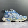 المصممين أحذية رياضية منصة الرجال المسارات المتسابقين 7.0 Transmit Sense Retro Trainers Runner Rice Pla Tinum الأحذية غير الرسمية مع صندوق NO471