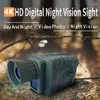 Night Vision Monocular Infrared Device 5X Digital Zoom 4K 36MP HD Po Video Playback 200M For Hunting Camping