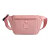 Midjeväska's väska högkvalitativ oxford tygvattentäta bältespåsar Crossbody Chest Female Fashion Fanny Pack Banana Hip Purse 230906