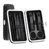 Nail Art Kits Manicure Clipper Set Multifunction Household Stainless Steel Ear Spoon Clippers Pedicure Scissor Dropship