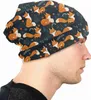 Beanie/Kafatası Kapakları Fox Hat Yetişkin Kapağı Fox Sıcak Sarkık Örgü Şapka Hediyesi Erkekler için Kadınlar x0907