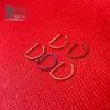 Labret Lip Piercing Jewelry 50Pc100Pc G23 Nose Ring Dshaped Fake Tragus Helix Stud Earring Hoop Septum Nostril Body 230906