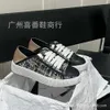 Shoes CC jia High Edition Knitted Little White Shoes Colored Step on Half Trailer Lace Up Flat Bottom Women's