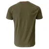 Men's T Shirts Men Clothing 2023 Summer Henley Collar Short Sleeved Tops Tee Fashion Solid Cotton Shirt For