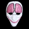 Party Masks Scary Clown Mask Payday 2 US Flag Clown Masks Masquerade Carnival Party Mask Horrible Funny Pay Day Mask Halloween Prop Supplies x0907