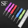 Mini Portable knife 440 Black Blade Aluminum Handle CNC Key Ring Pendant Decoration Unboxing Express Multi-Function Tool