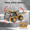 ElectricRC Car 1 24 9CH RC Alloy Dump Truck Car Engineering Vehicle Forklift Heavy Excavator Remote Control Car Toys for Boys Childrens Gifts 230906