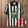 1994 Botafogo FR maillots de football rétro maison noir blanc maillot de football uniformes à manches courtes