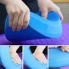 Yoga Mats 3040cm TPE Mat Soft Balance Pad Waterproof Cushion Trainer Gym Pilates Block Fitness Knee 5cm Thickened Board 230907