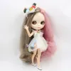 Куклы ICY DBS Blyth Doll Series Yinyang прическа, как Sia белая кожа 16 BJD ob24 аниме косплей 230907