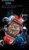 Orologi da polso Moda Uomo Orologi Marca Hollow Meccanico automatico in acciaio inossidabile Orologio da uomo Gel di silice Orologio impermeabile All'ingrosso della fabbrica