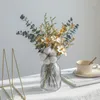 Decoratieve bloemen Gedroogde Pampas Gras Bladeren Minnaar Natuurlijke Lotus Dennenappels Katoen Daisy Handgemaakte bloemboeketten Bruiloft Woondecoratie