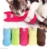 Fashion Mini Tandenslijpen Kattenkruid Speelgoed Grappige Interactieve Pluche Kat Speelgoed Huisdier Kitten Kauwen Vocale Klauwen Duimbeet Speelgoed