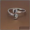 Bandringen Puntkomma Ring Halve Colon Hart Zelfmoord Depressie Bewustzijn Vrouwen Meisje Inspiratie Sieraden Geschenken Maat 612 Drop Levering Dh6Pq