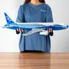 Flygplan Modle Ideas The Boeing 787 Airliner Building Block City Airplane Passenger Plan Bricks Transport Toys For Kids Födelsedagspresenter 230907