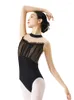 Scene Wear Gymnastics Suit Female Ballet Practice One Piece Dance Dress Kinesiska mentor Figur Vuxen Sling Art Exam Online Gaze