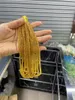 Loose Gemstones Grade Natural Top Yellow Sapphire Faceted Rondelle Gem Stone Beads ForJewelry Making DIY Design Wholesale