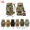 Backpack 70L Tactical Camping Bag Military Backpack Mountaineering Men Travel Outdoor Sports Molle Rucksack Hunting Shoulder Luggage Bag 230907