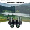 Teleskop Topoptical 20x50 Binoculars High Definition Portable med FMC -beläggning Kraftfull utomhuscampingjakt Teleskop Grön färg Q230907