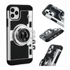 CASEiST Funny 3D Retro Camera Phone Cases Bandoulière INSUnique Couverture arrière de téléphone portable TPU PC Shell avec bande de lanière pour iPhone 15 14 13 12 11 Pro MAX XR XS 8 7 Plus