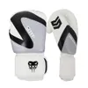 Sporthandskar fdbro vuxna kvinnor/män boxning handskar läder mma muay thai boxe de luva mitts sanda utrustning stansning pretorian mma tåg 230906